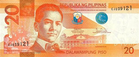 who is in 20 peso bill|Coins and Notes .